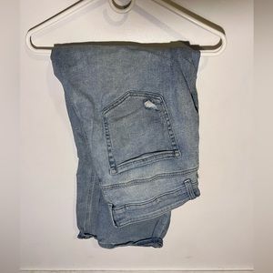 Maurices mom jeans light wash